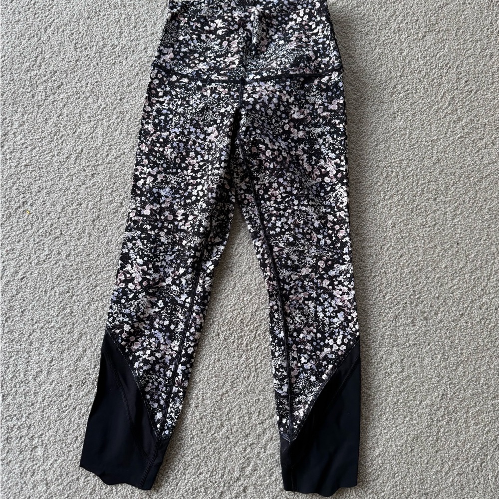 Lululemon Floral Print Leggings
